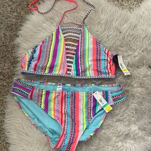 Colorful Walmart bikini set